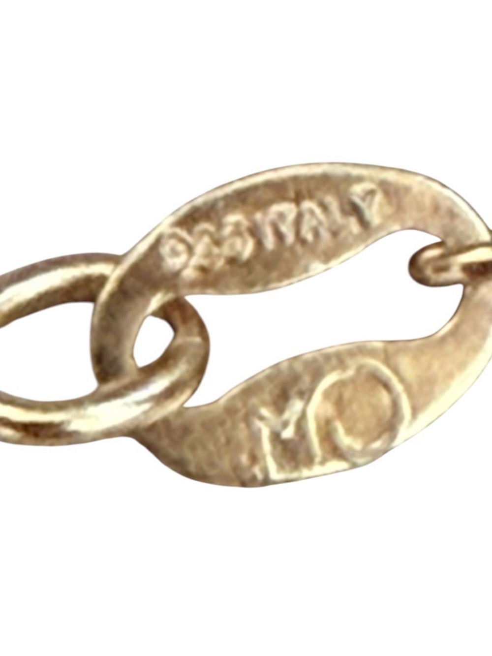 Italy 925 Gold Beaded bracelet - Picture 3 of 3